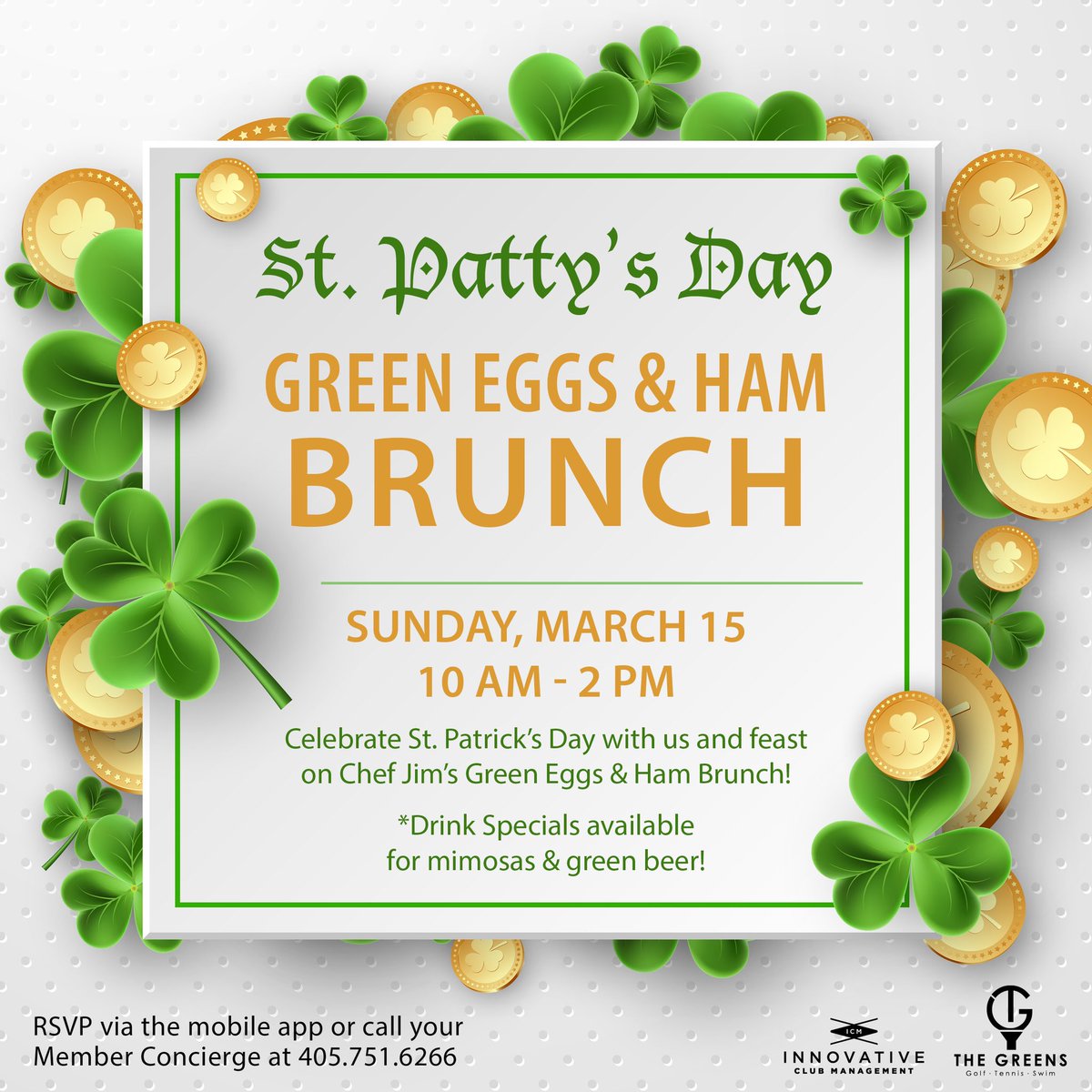 TheGreensCC's tweet photo. Come join us for events for the whole family to enjoy! Be sure to make your reservations.
 
#FriedChickenNight #FridayThe13thKaraoke #KidsClub #StoryTimeWithElsa #FortniteGameNight #StPattysDay https://t.co/N0g0CTkm5x