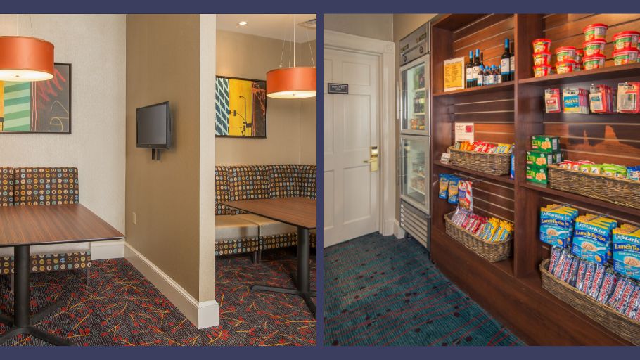 ResInnRosslyn's tweet photo. Grab a snack at our on-site market while you get connected in our sophisticated #mediapods. Enjoy your stay! #residenceinnrosslyn #hotelamenities https://t.co/cJB8XuS3N1 https://t.co/4IGmUEjNkI