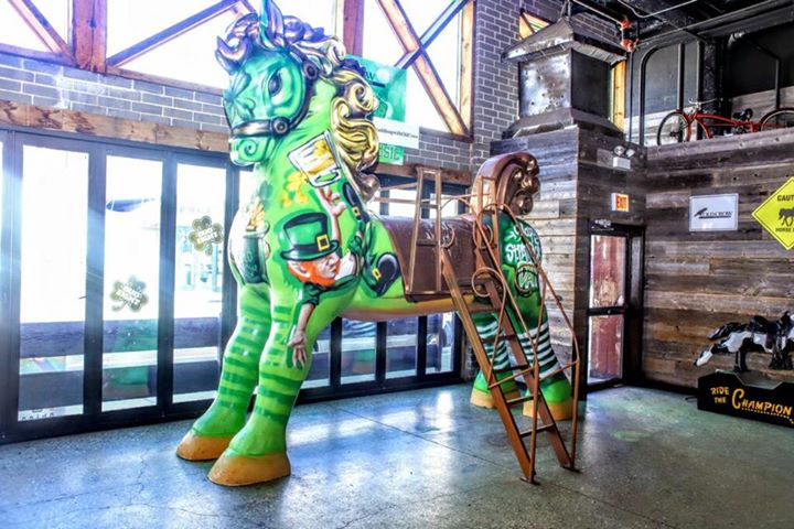 OldCrowSmokehse's tweet image. #SaddleUpWithOldCrow and take a pic with our freshly painted St. Paddy’s Day horse at #OldCrowWrigley! 🤠

Join us today through Friday enjoy $3 Bud Light Drafts and $6 Jameson to get you ready for St. Paddy’s Day! 🍻🍀