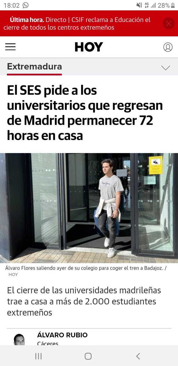 Imagino que esto no lo haréis ninguno, pero luego no os alarmeis cuando os toque a vosotros o a algún familiar cercano.