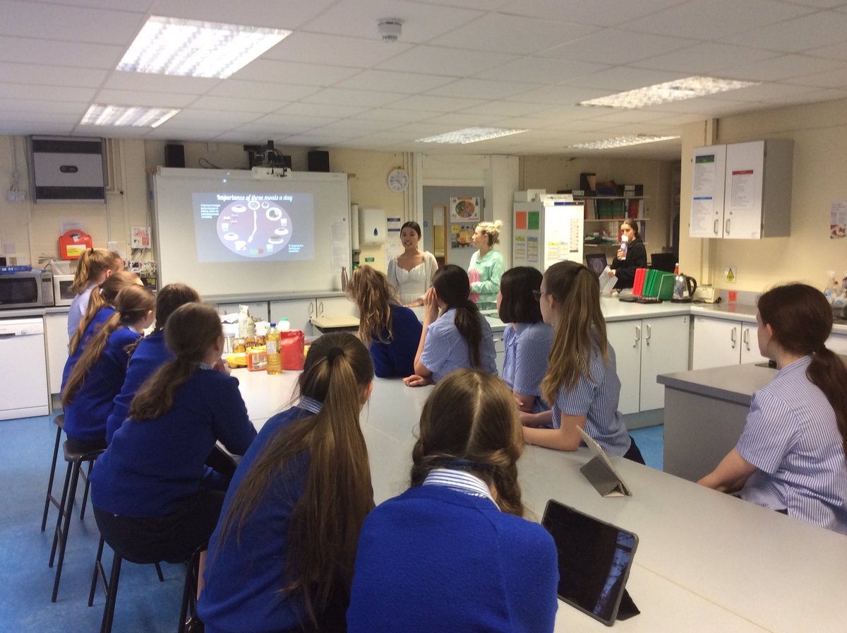 Tormead_Beacon's tweet photo. In a first for Beacon, our Head Girls Team devised and delivered their own Beacon Challenge: The Great Beacon Breakfast Off. It combined the labs to test for energy properties, the F&amp;N room for cooking mastery and a presentation to build intellectual confidence. A great success! https://t.co/7a9QiC47bj