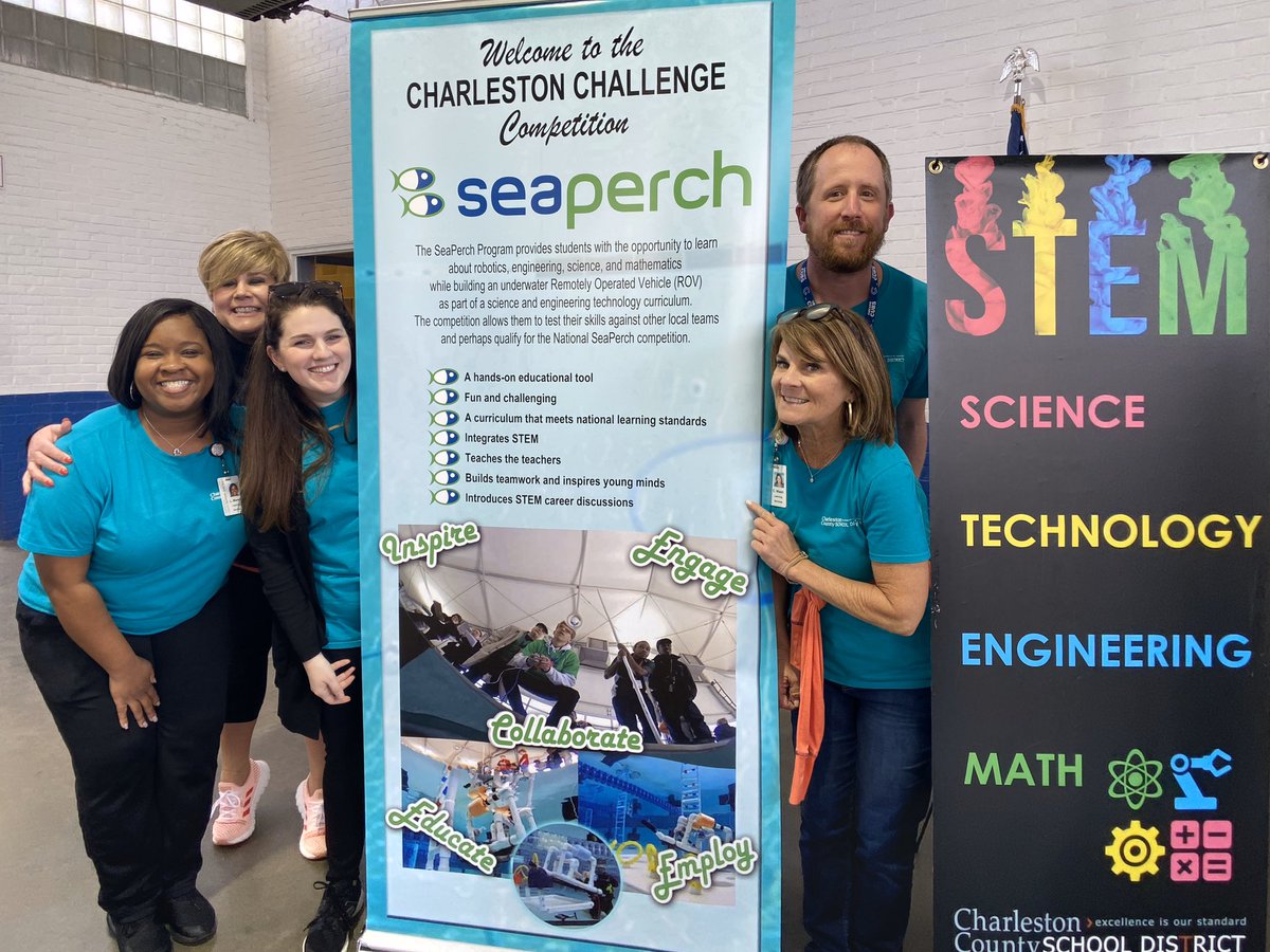 LFMaree's tweet photo. Volunteering at the Charleston SeaPerch Competition was amazing! https://t.co/tlDiZgK0n7