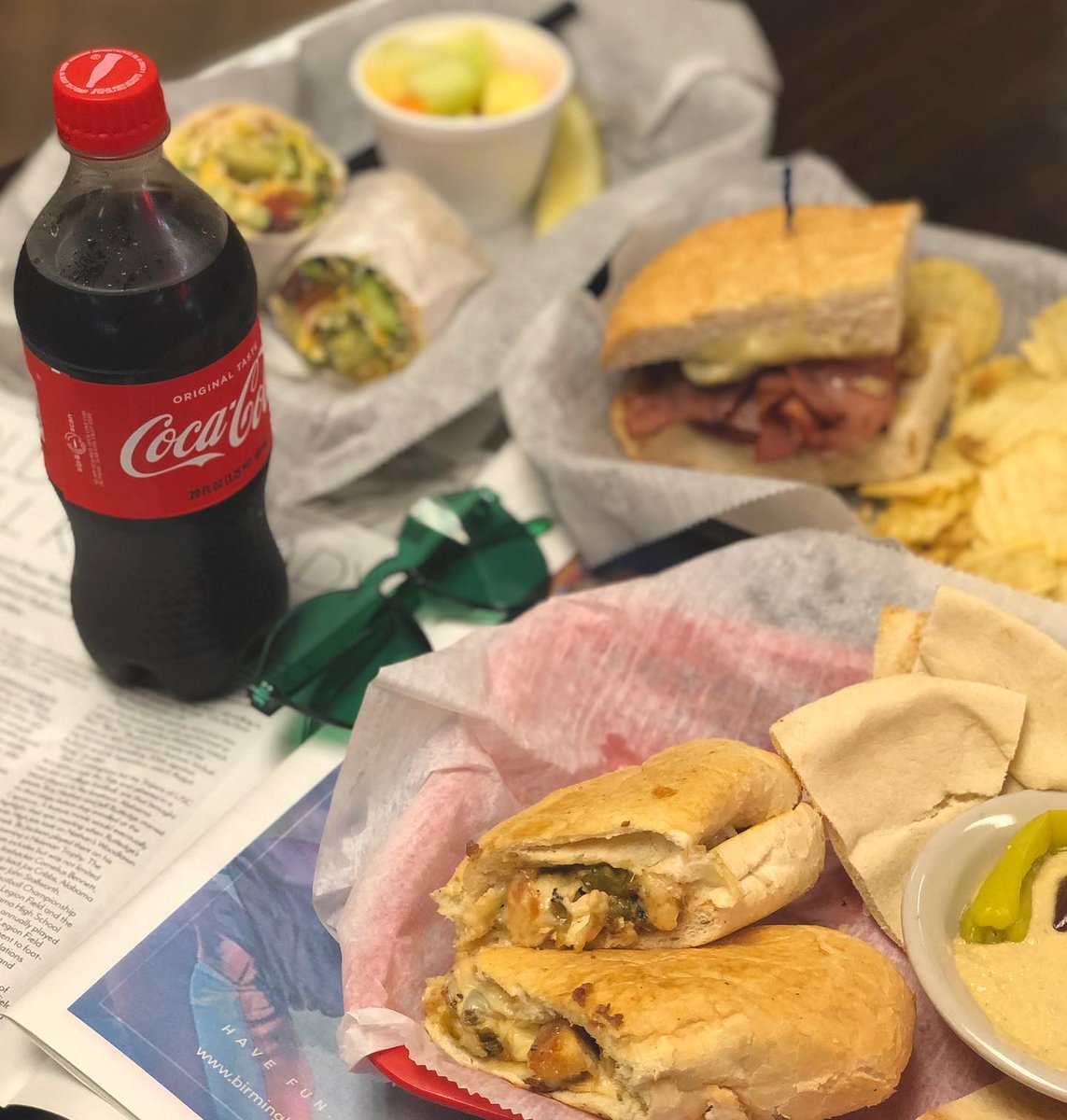 Stop by Sol’s for lunch today and relax for a bit before you get back to your work grind! We’ll be open until 4 PM. See you soon!