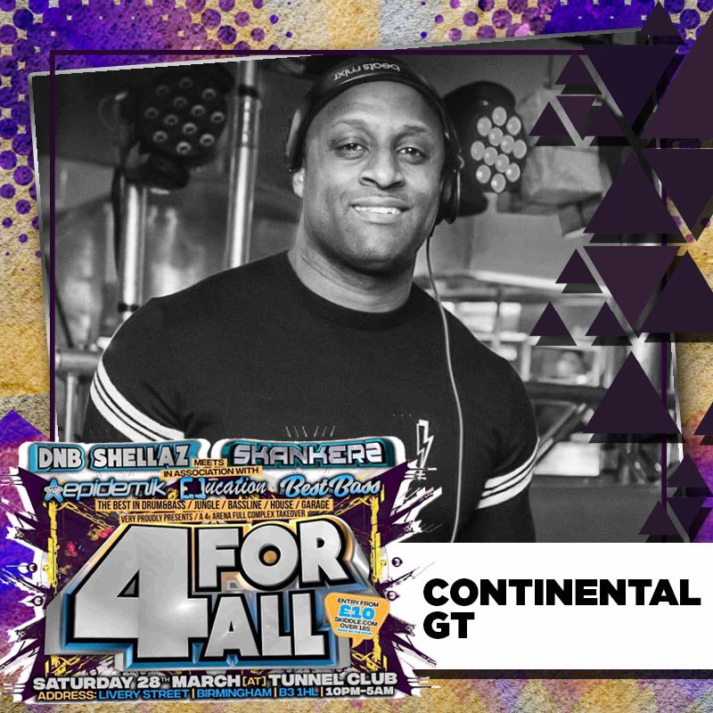 Gumsterman's tweet photo. We got @CONTINENTAL_GT in the Best of Bass arena spinning classic Garage set, this dj is doing bits locally & globally and always gets dance floors popping 💃🕺
#dnb #Drumandbass #jungle #junglemusic #bassline #basslinemusic
#house #housemusic #garage #garagemusic #4forall https://t.co/mu888mg4FX