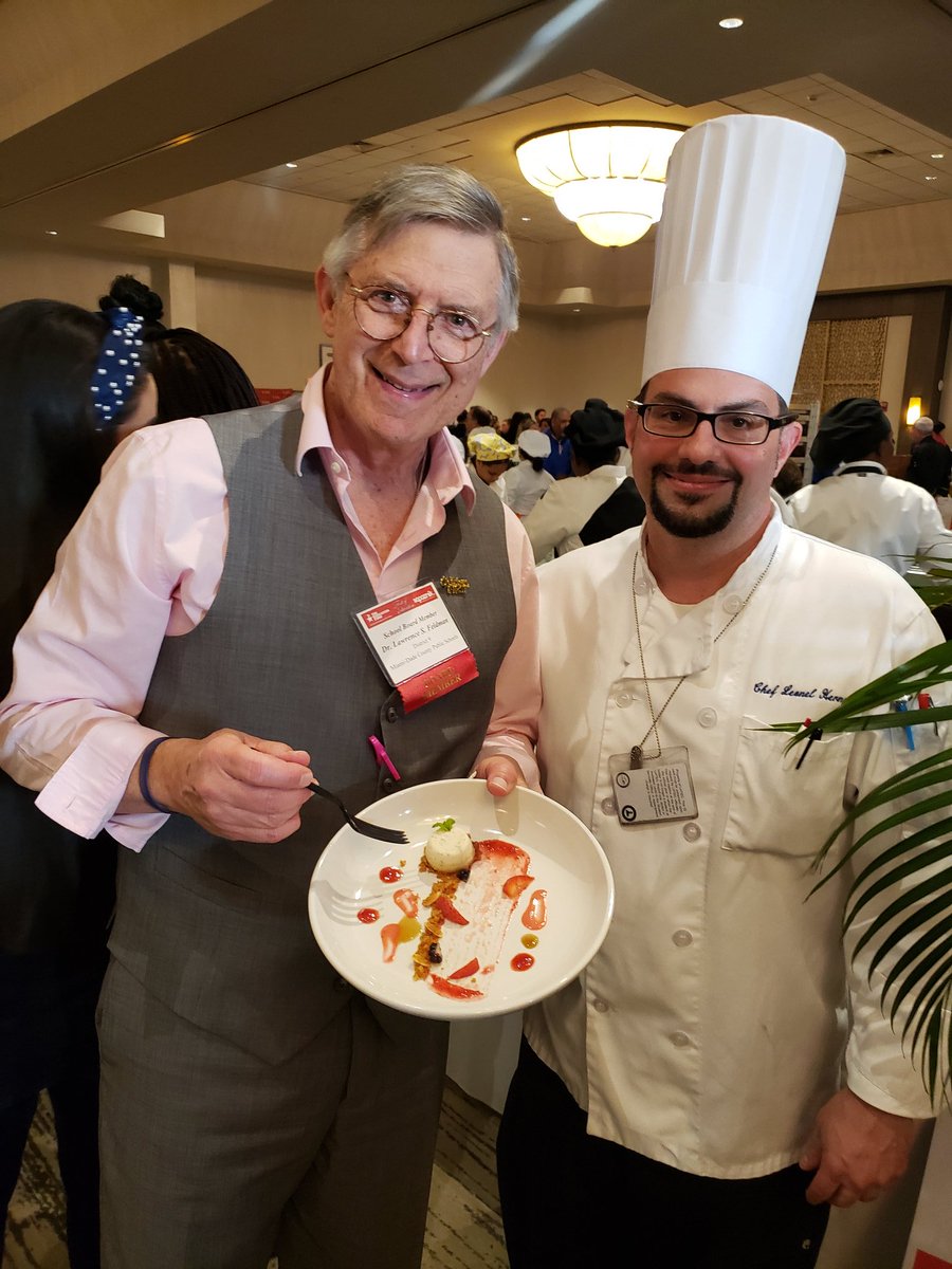 Larry_Feldman's tweet photo. I still cant get over last night's #TasteofEducation culinary competition! What a fun night @EducationFund thank you for making this event so special for our students. I have no doubt I was meeting the next #topchefs  Congratulations to all participating schools #mdcpsgottalent https://t.co/voa1wt6eSc