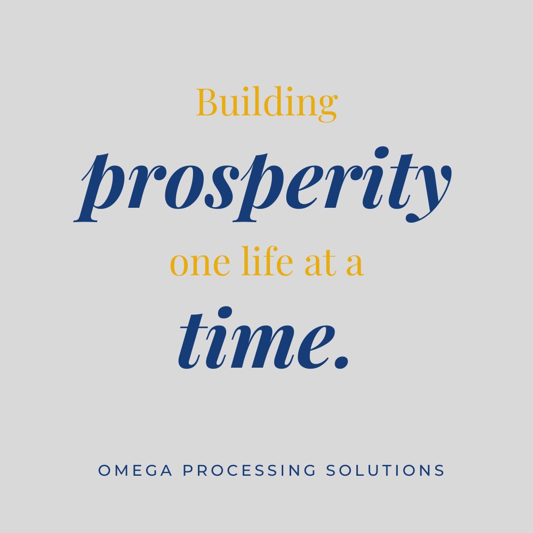 OMEGAProcessing's tweet photo. OMEGA's Purpose #Prosperity #Community #Partnerships #Success https://t.co/ADOCTqQocV