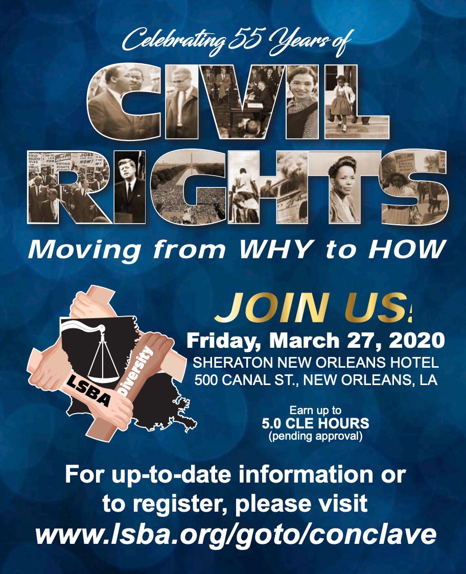 mapsMediation's tweet photo. #mapsmediation is a proud sponsor of the 13th Annual Conclave on Diversity in the Legal Profession – Celebrating 55 years of Civil Rights #learningcanbefun #mediation #arbitration https://t.co/YMwzqqvydu