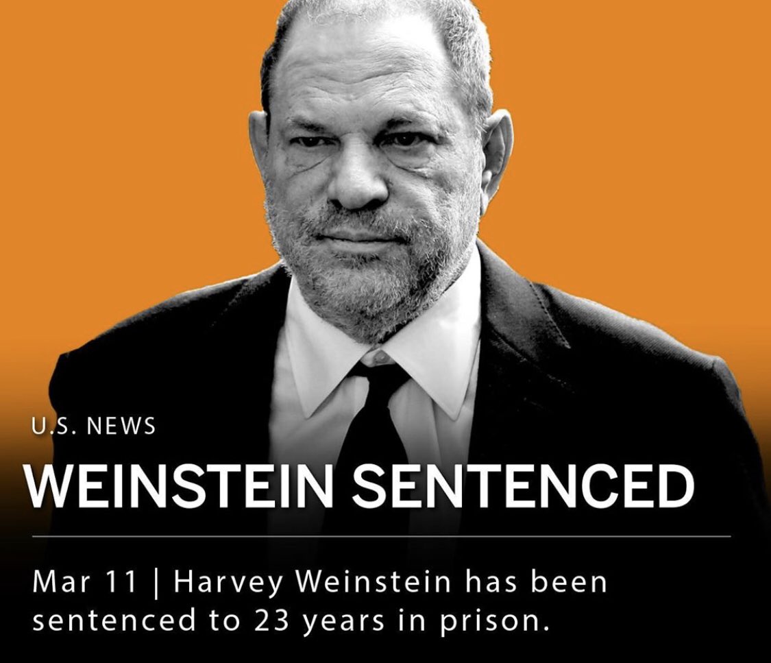 mattyice230's tweet image. Lawyer: ”Your honor, my client will die in prison if sentenced to more than 5 years”

Judge: ”lmao bet” *slams gavel”
#Weinstein #weinsteinverdict #WeinsteinTrial