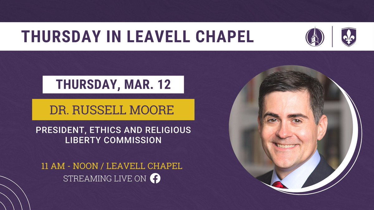NOBTSchapel's tweet photo. You won’t want to miss @drmoore tomorrow in #NOBTSChapel! https://t.co/H2z4Y3po46