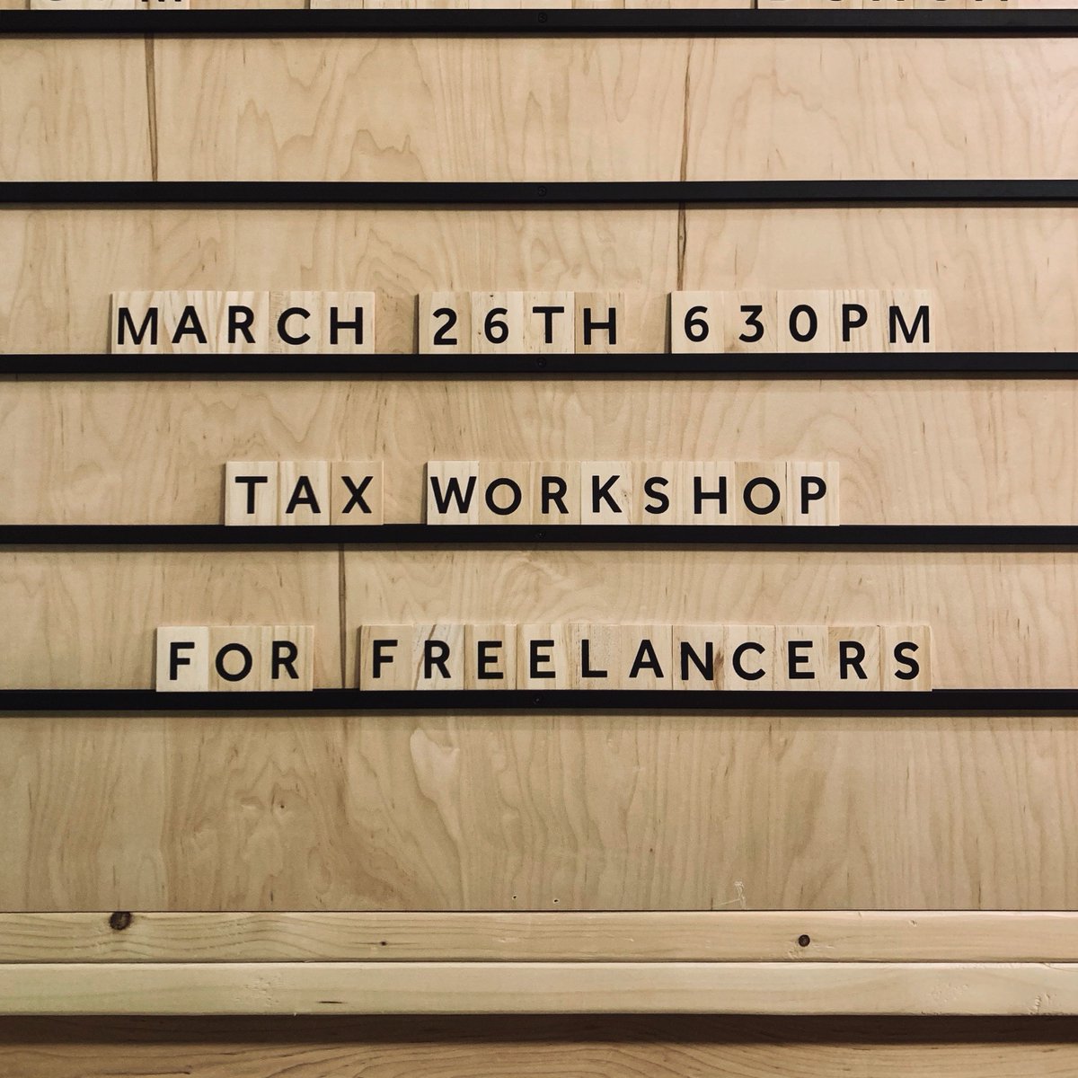 bygoodgorilla's tweet photo. Happy Wednesday! Tickets are selling fast for our highly-anticipated Tax Workshop for Freelancers! 🤑 Cop yours now while early bird pricing is still available: https://t.co/q74wa7DCKx https://t.co/ZRgTXk4r9H