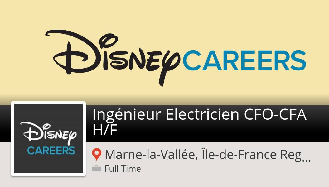 LydiaMarcelino's tweet photo. #Disney recrute un(e) #Ingénieur #Electricien CFO-CFA H/F #MarnelaVallee, postulez dès maintenant ! #job  #DisneyJobs https://t.co/Nk3w8hTS54 https://t.co/s7jzDeSGxI