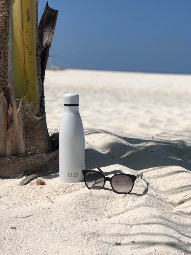 mood_uk's tweet photo. How's this for a #mood?! ☀️🌴🕶️ We love seeing our products being enjoyed out in the big wide world, like this Mood® Collection Vacuum Bottle with personalised laser engraving! 🔥💯 Share your Mood® Collection photos with us! This is #MyMood https://t.co/KHsqsh9PzF