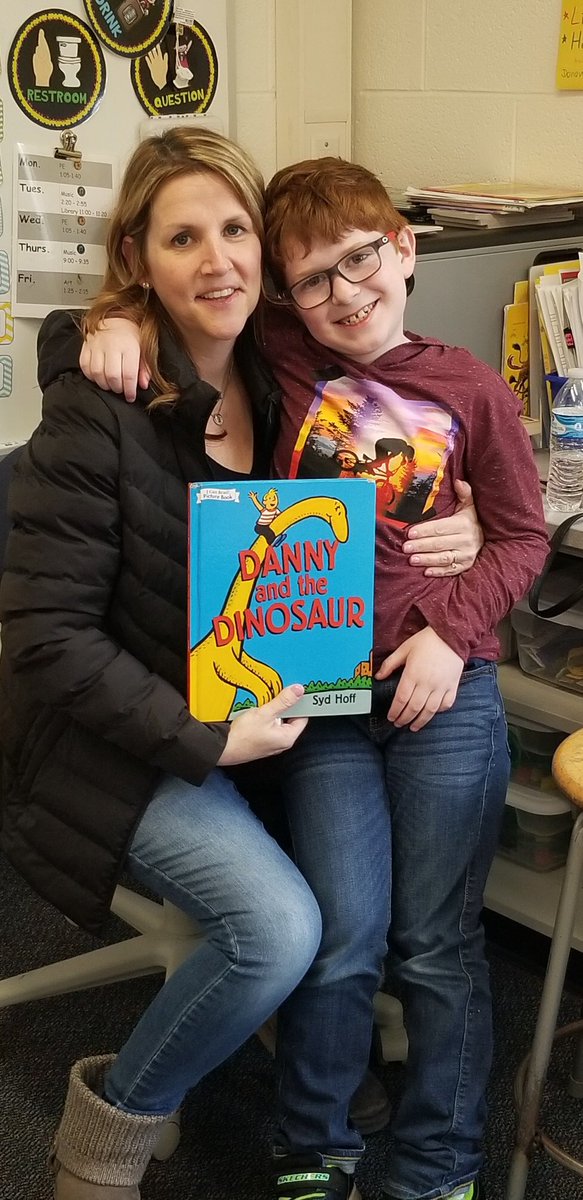 Thanks to Mrs. Biegel for being our Mystery Reader today.