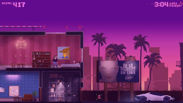 GlimaStudio's tweet image. C'est dans les rues d'un Miami des années 80 que vous allez devoir vous échapper des griffes de la mafia locale Russe, cependant votre chemin sera parsemé d’embûches et d'adrénaline!
#gamedev #pixelart #ドット絵 #testorider