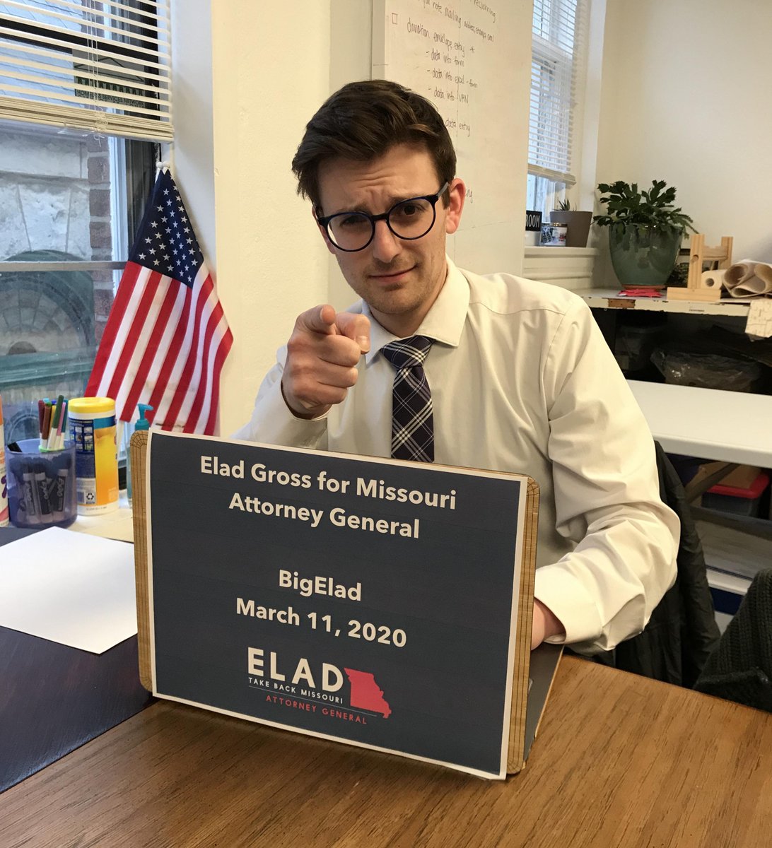 BigElad's tweet photo. Our national Ask Me Anything is live on @reddit!

Learn about our historic anti-corruption campaign for Missouri Attorney General that will have a huge nationwide impact.

Join in here: https://t.co/EyDpQGMPxD https://t.co/ka7q2F3t3w