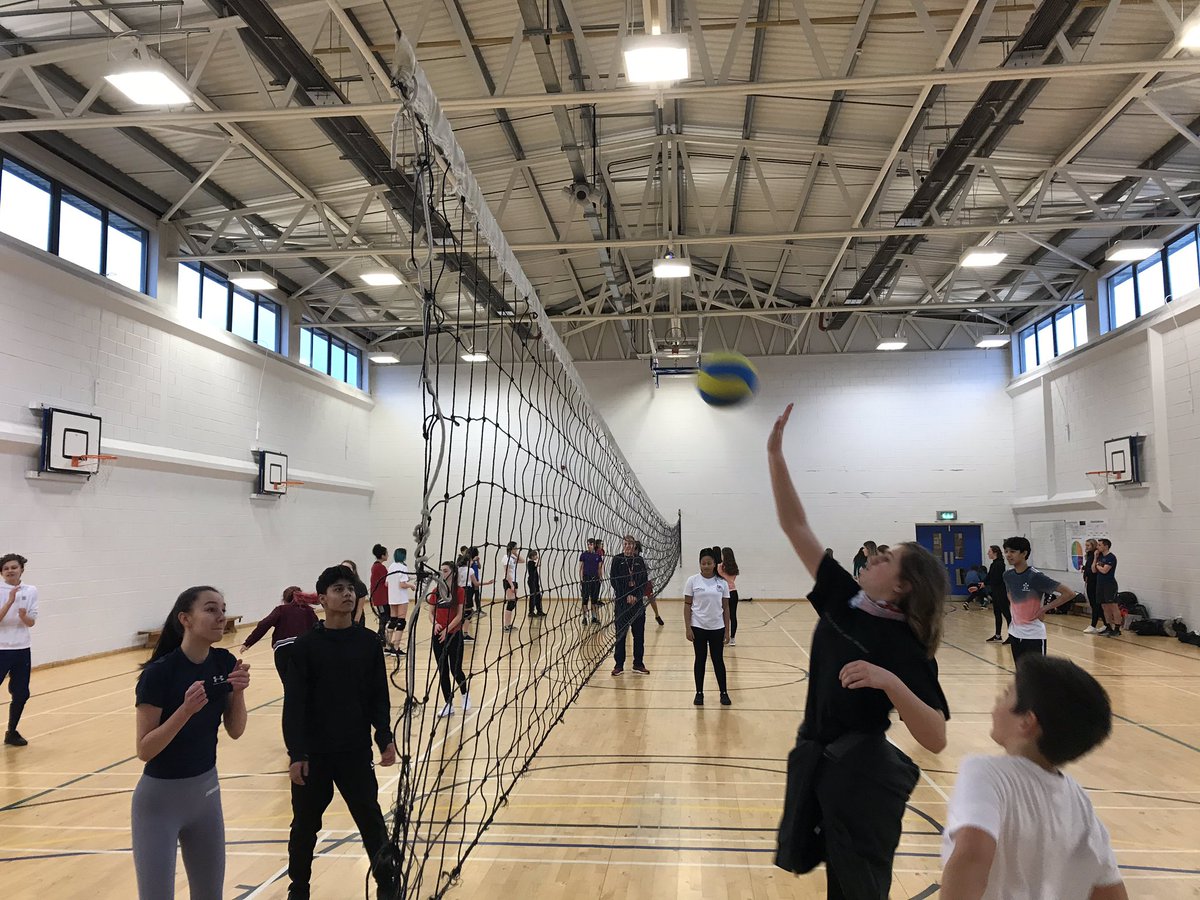 ActiveSchoolsED's tweet photo. @SchoolSportEdin Volleyball Festival is underway!!! 🏐 Our 8 teams from @Leithpe @Trinity_sports1 @HolyRoodPE @DrummondPE are showing great effort and skills 👏🏻 #Volleyball #MakingADiffence 

@RDOeast @scottishvb https://t.co/2smw8QPq4k