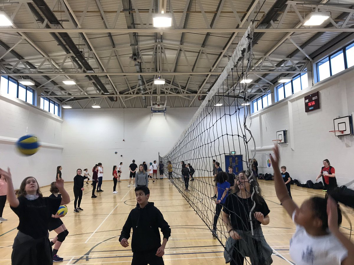 ActiveSchoolsED's tweet photo. @SchoolSportEdin Volleyball Festival is underway!!! 🏐 Our 8 teams from @Leithpe @Trinity_sports1 @HolyRoodPE @DrummondPE are showing great effort and skills 👏🏻 #Volleyball #MakingADiffence 

@RDOeast @scottishvb https://t.co/2smw8QPq4k