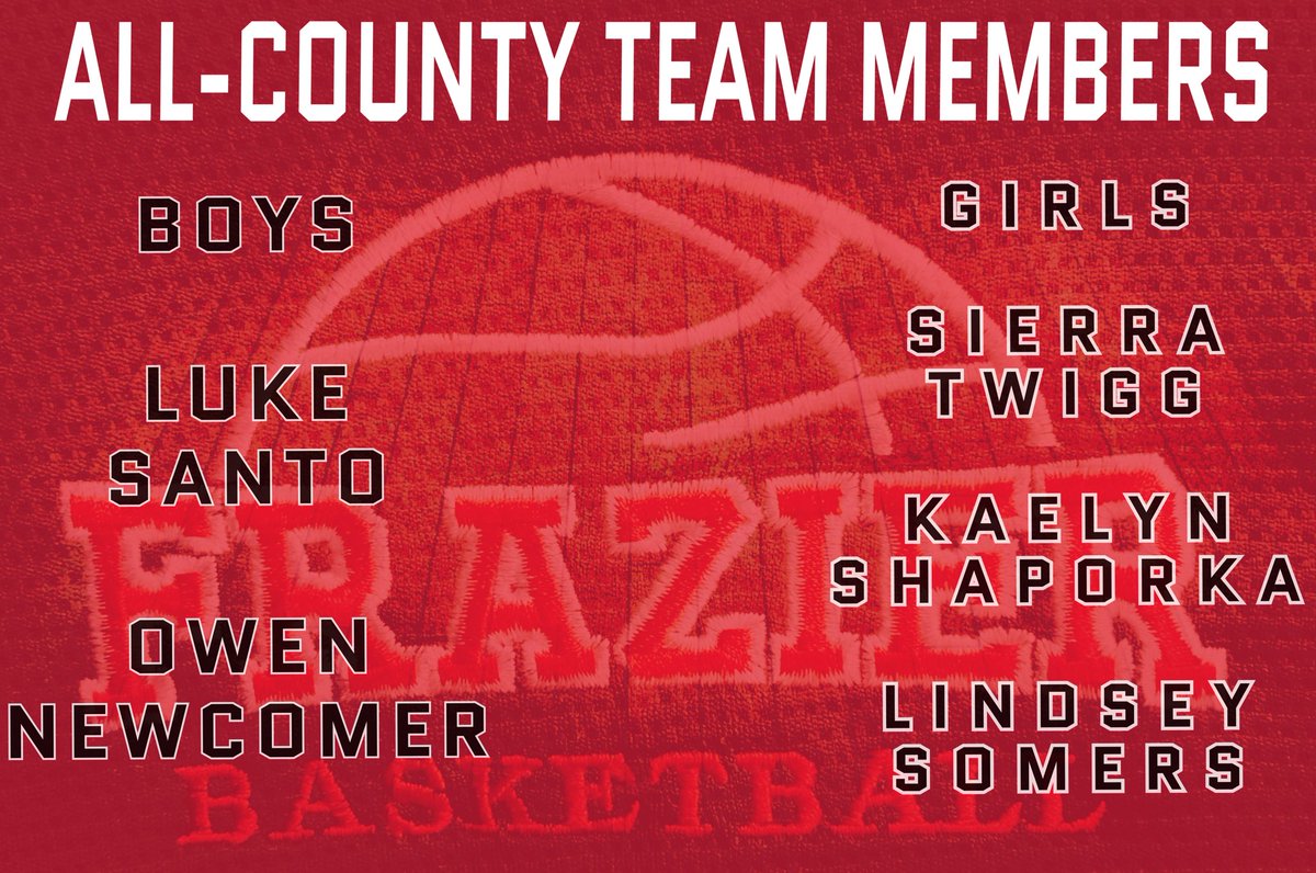 Dores_Athletics's tweet photo. Congratulations to our Boys and Girls Basketball 🏀 Players ⬇️ for being named to The All-County Basketball Teams. Well Deserved and Proud of you all!!!!👏
#AllCounty #FrazierPride #GoDores
@frazier_hs @FSDFrazier https://t.co/DQcTbGTlg4