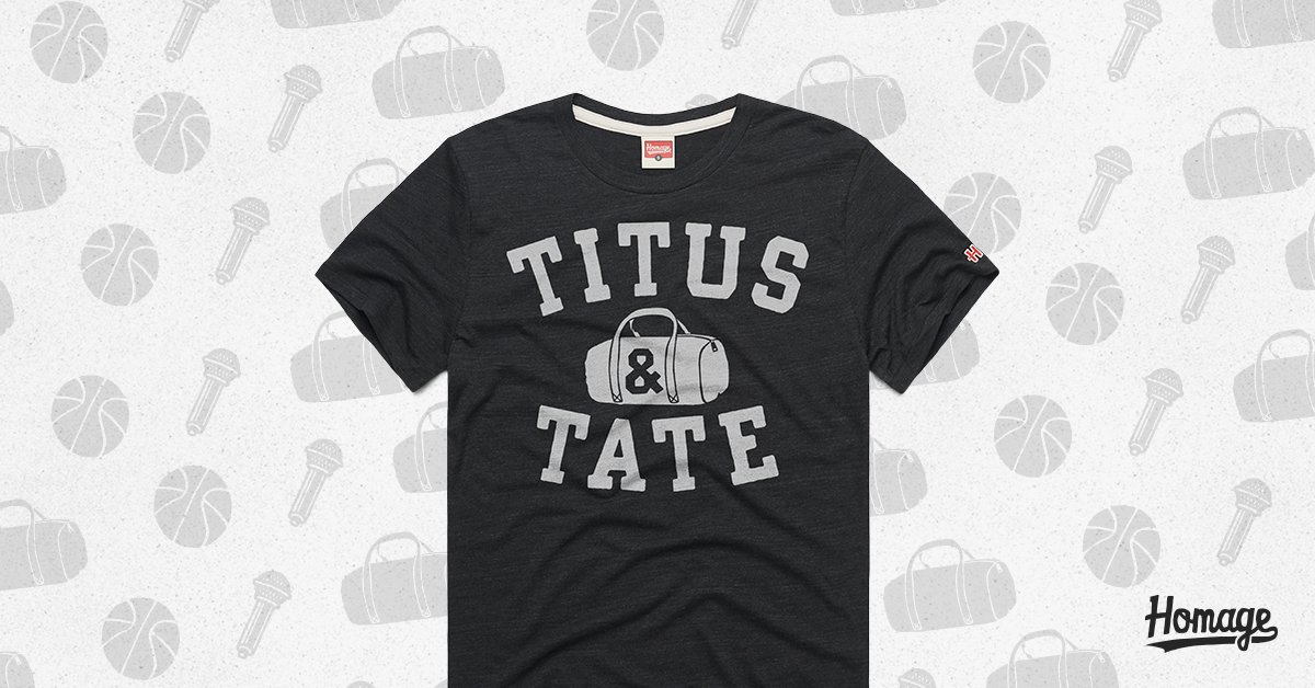 HOMAGE's tweet image. Become a #FriendoftheProgram with @TitusAndTate’s new tee. homa.ge/2Q3OJ2A