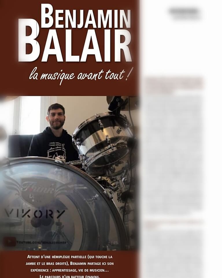 BenjaminBal's tweet photo. Hello les batteurs ! Pour info, vous pouvez me retrouver dans BATTEUR MAGAZINE ce mois-ci ! 😁🔥🥁
(N°342 - Mars 2020)
#BatteurMag #Batteur #BatteurMagazine #Lille #Paris #France #Drummer #Musicien
#VIKORY #RLRRLRLL https://t.co/w0iXJ9lEdM