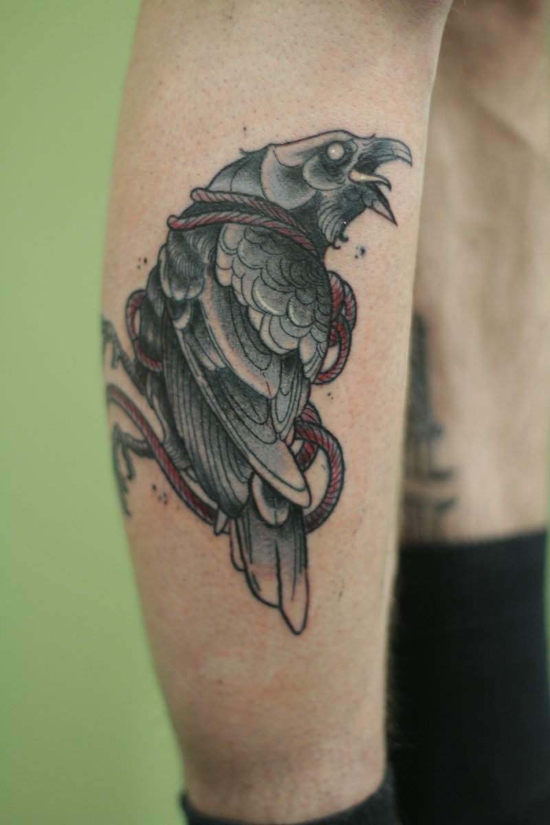 foxholetattoo's tweet image. CROAAAAHH