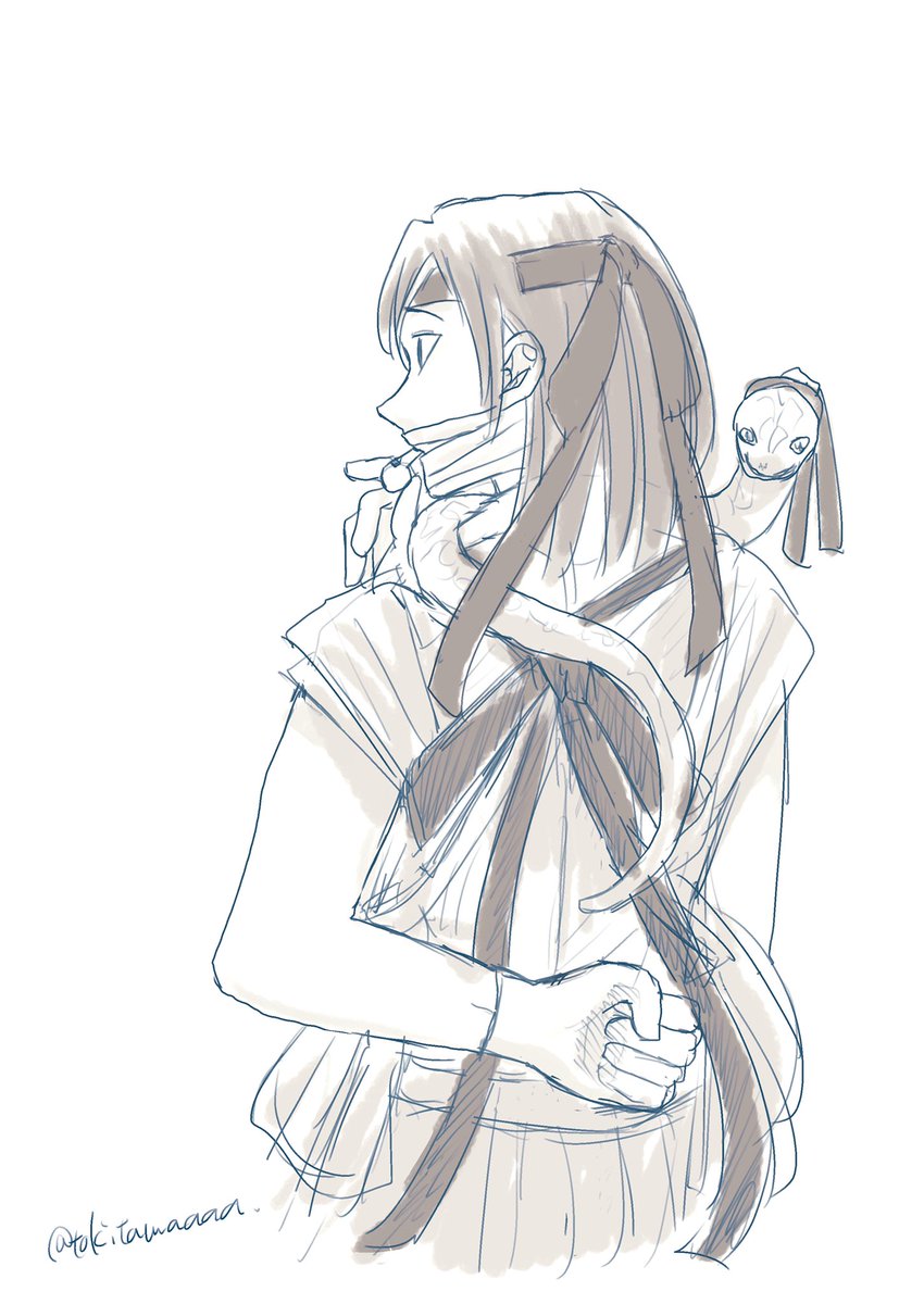伊黒 ちょっと応援団伊黒めちゃくちゃ好きだわ ときたまのイラスト 伊黒 ちょっと応援団伊黒めちゃくちゃ好きだわ ときたまのイラスト