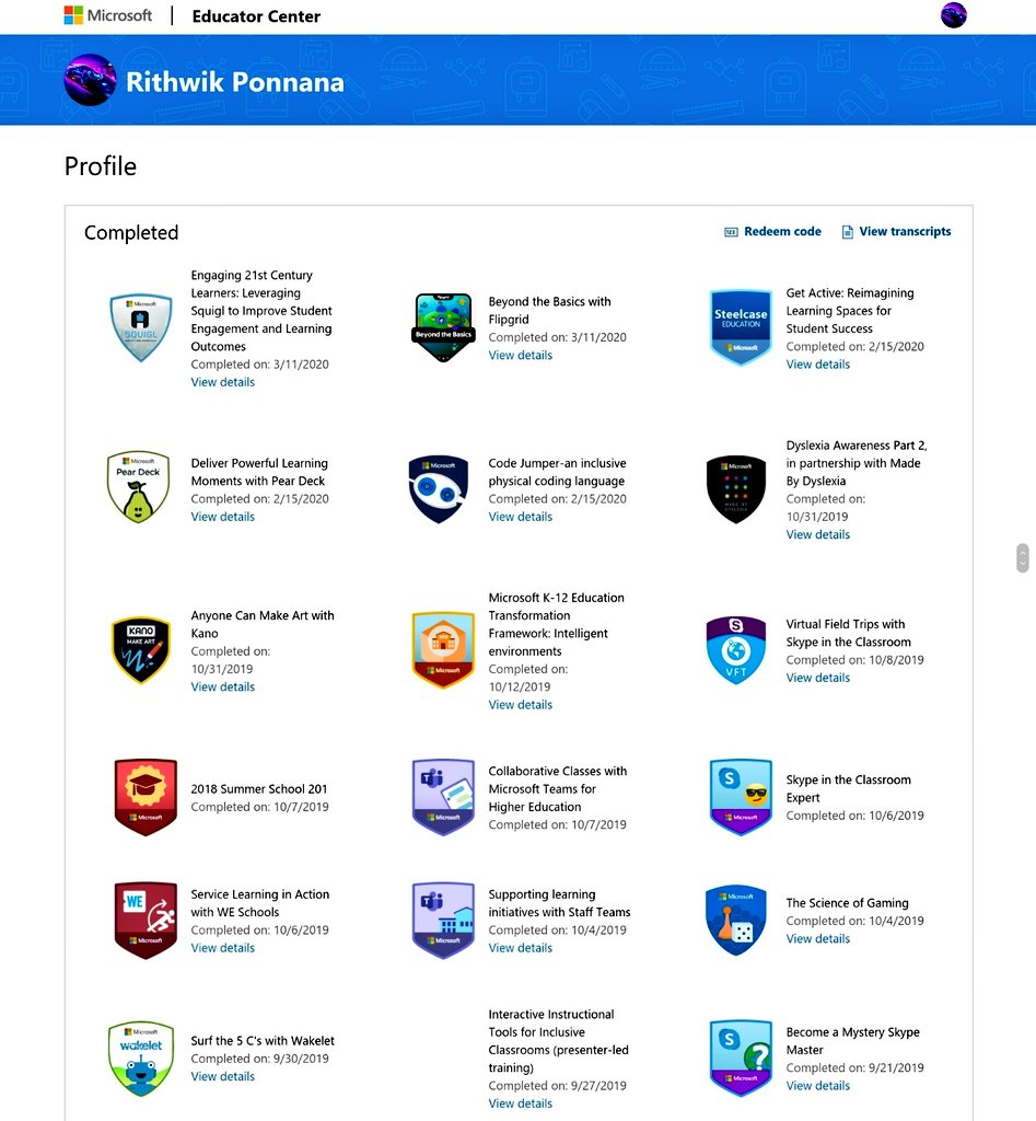 RithP_02222312's tweet photo. Not only that, I have earned a total of 136 badges and a lot more certificates!! But I couldn't take a screenshot of it all.....
An achievement from achievements! @Fatima_Martin @gemsnms_alkhail @rilben10 @JayarajVenetia https://t.co/JhofyP1dH8