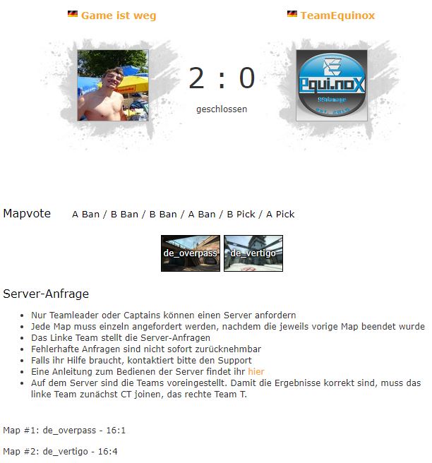 Und nicht einmal 1std ist es her das wir gegen TeamEquniox unser game Gestartet haben und nun stehen wir schon 8/0 in der <a href="/99DAMAGEde/">99Damage</a> #Div6 #Weitwurf ⚾