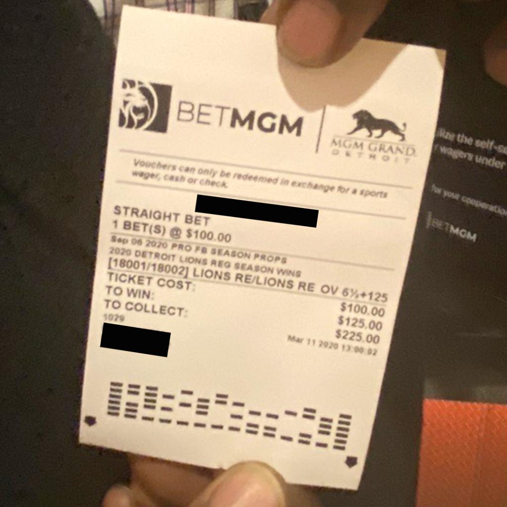 BetMGM's tweet photo. And so it begins @MGMGrandDetroit https://t.co/LuTCs5SIYZ