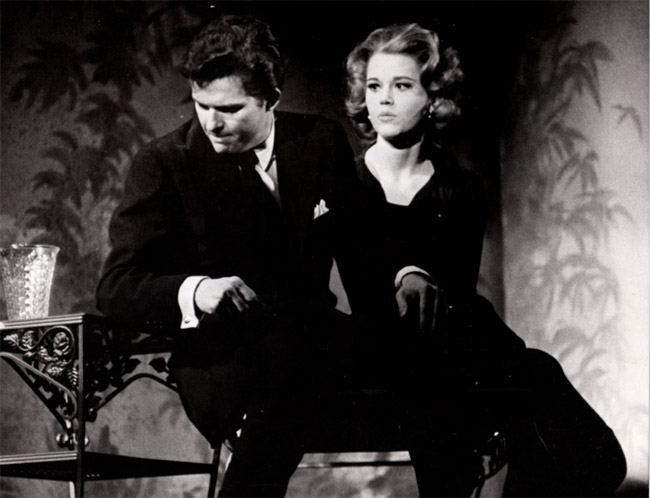 lstfiNY's tweet photo. #TheDrowsyChaperone isn’t the only show with a March 11th opening! The revival of #StrangeInterlude, starring Geoffrey Horne and Jane Fonda, opened on #Broadway on March 11, 1963. Happy opening, Drowsy cast! Break a leg! https://t.co/j1fvdauXFL