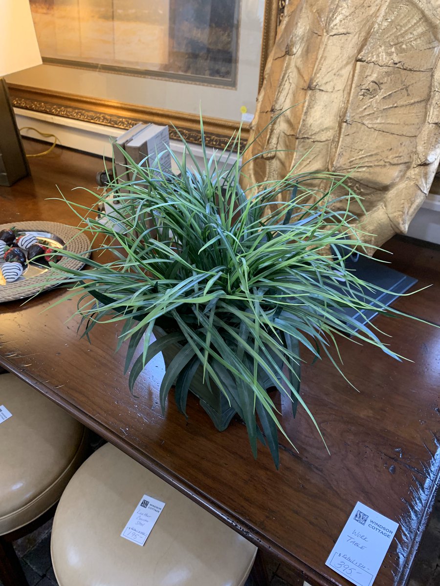 It’s been slow at the furniture store lately, but this fake plant of mine just sold for $18!
