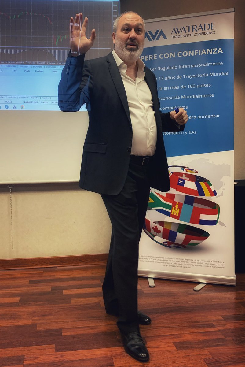 robotdeforex's tweet photo. La serie de los eventos con @AvaTrade en Madrid! Ahora mismo 📈👍
#tradingmadrid #robotdeforex #robotforex #tradingautomatico https://t.co/vMrXXc6x9c