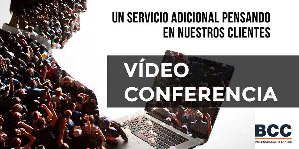 VÍDEO CONFERENCIA
Para mantener los protocolos de seguridad establecidos en eventos multitudinarios, la opción de #vídeoconferencia nos permite disfrutar de la #conferencia desde cualquier lugar del mundo y con la más alta calidad de imagen y sonido. grupobcc.com/novedades/serv…
