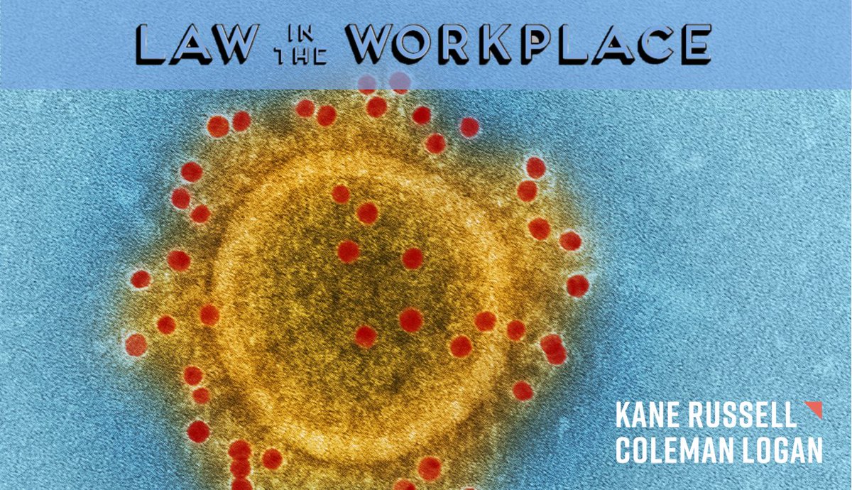 KRCLfirm's tweet photo. Timely insight for employers on quarantine and work-from-home issues from KRCL employment lawyer, Andrea "AJ" Johnson. #employmentlawyer #covid19 #coronavirus #wageandhourlaw #employmentlaw 

https://t.co/VrJkl2bFIg https://t.co/sIG5AGgzGa