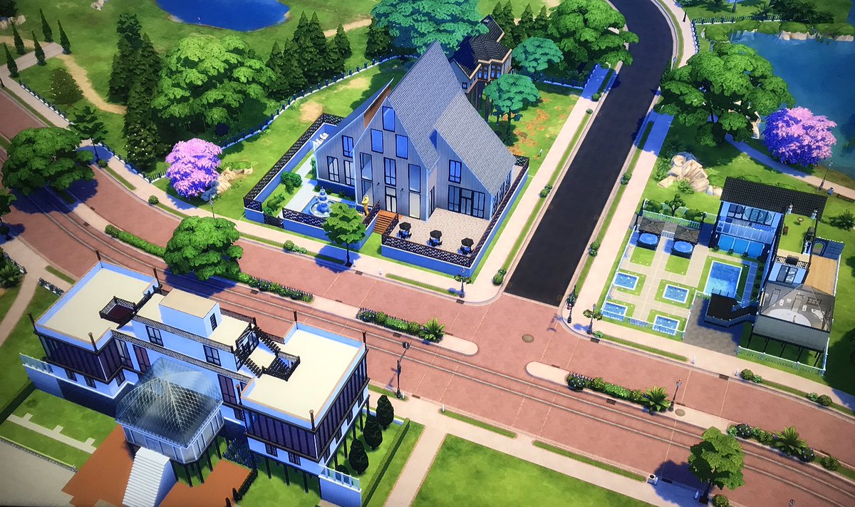 Jalien27's tweet photo. My new town is nearly complete. Fairly modern builds this time.
.
.
#TheSims4 #builder #newtownpoppingup #lovetobuild #TheSims4community #modernstyle https://t.co/hpXjXBUCte