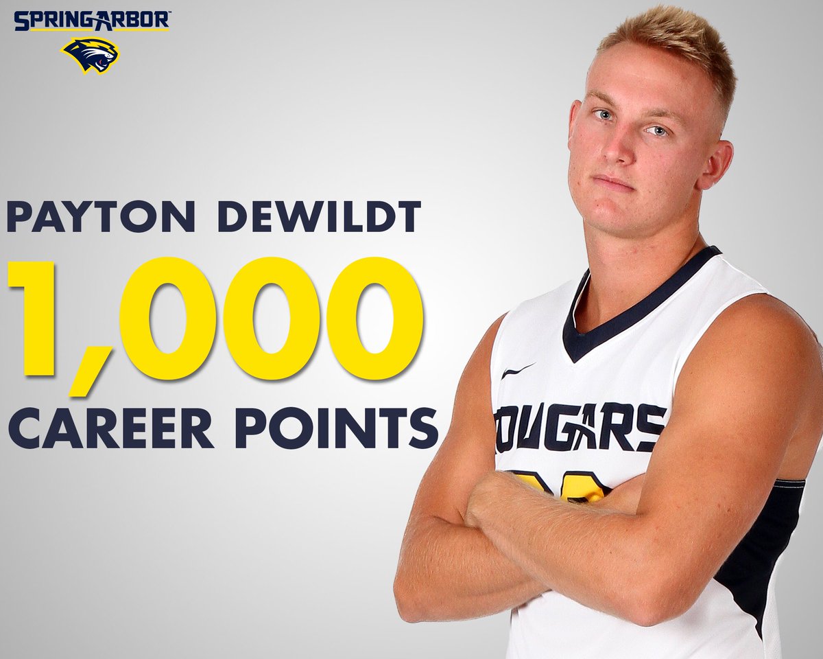 SAUCougars's tweet photo. The 3️⃣rd @SAUCougarsMBB player this year to reach 1,000 career points. Congrats Payton! 👏👏

#GoCougars https://t.co/3YOiUXwlrv