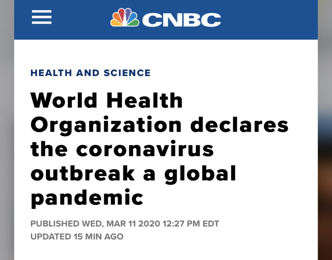spencers222's tweet photo. It’s weird to think we’re living through a real life pandemic https://t.co/xrr265ydmN