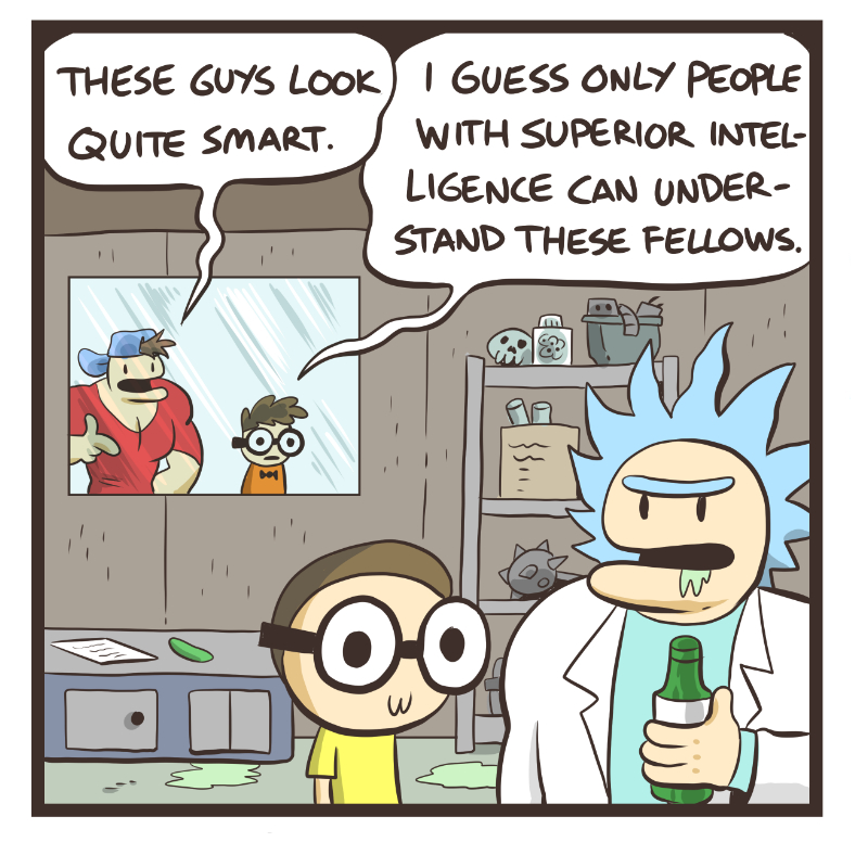 Another out of context Nerd and Jock 