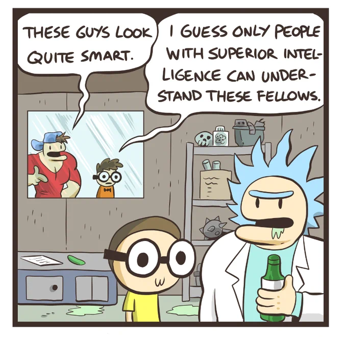 Another out of context Nerd and Jock 