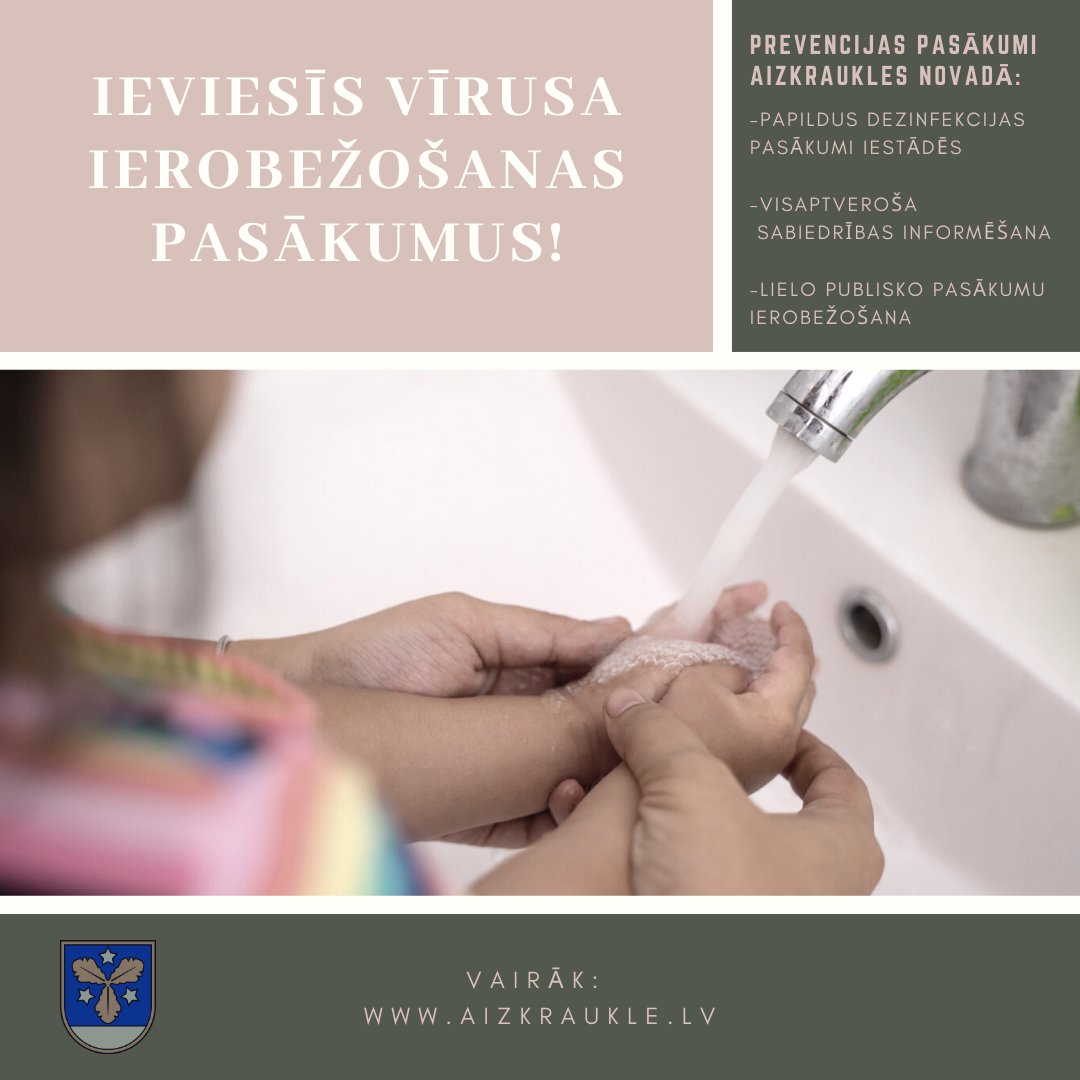 AizkrauklesDome's tweet photo. Reaģējot uz pēdējo dienu informāciju par saslimšanas gadījumiem ar vīrusu “Covid-19”, Aizkraukles pašvaldības vadība šodien tikās ar AMC valdes priekšsēdētāju un pašvaldības iestāžu vadītājiem, lai apzinātu situāciju un lemtu par turpmāko rīcību: https://t.co/8TkKLOgMf2 https://t.co/TnEVAZO0RR