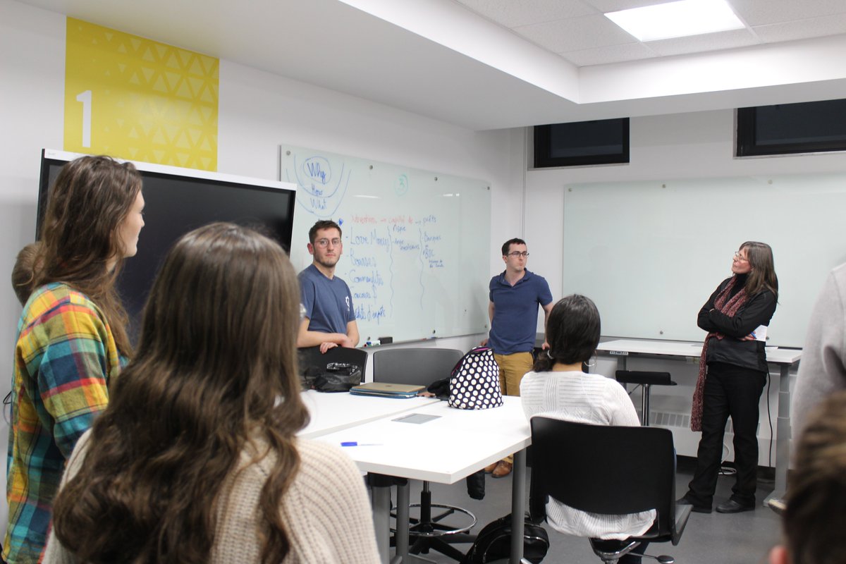 Des étudiantes et étudiants ont participé à l’atelier de l’AED sur le financement de projet 101. Les experts invités ont partagé leurs connaissances dans le domaine de la finance afin d’outiller les personnes présentes. Merci à tous et toutes pour votre participation !