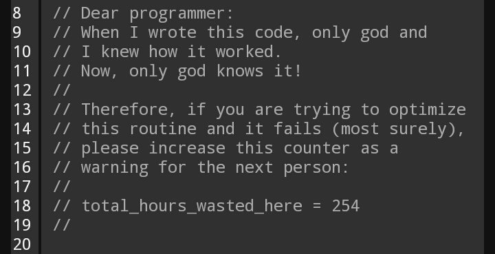 pwnEIP's tweet image. May God have mercy on their souls.  #badprogrammer