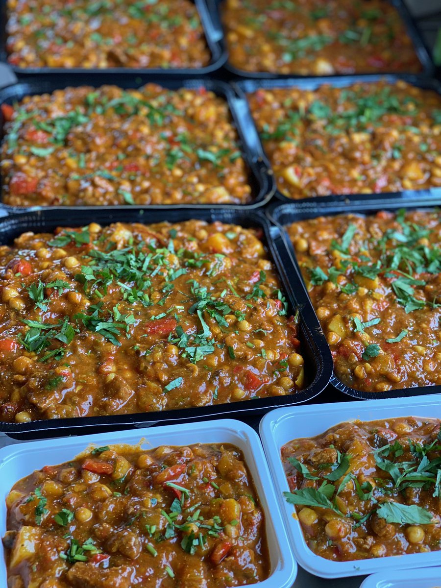 Just finished a batch of Lamb and Aubergine Tagine . Tender pieces of lamb, chickpeas and Moroccan spices. Perfect served with warm flatbreads, rice and a dollop of thick yoghurt🤤!  Website- theilkleychef.co.uk  #Ilkley #menston #burley #addingham