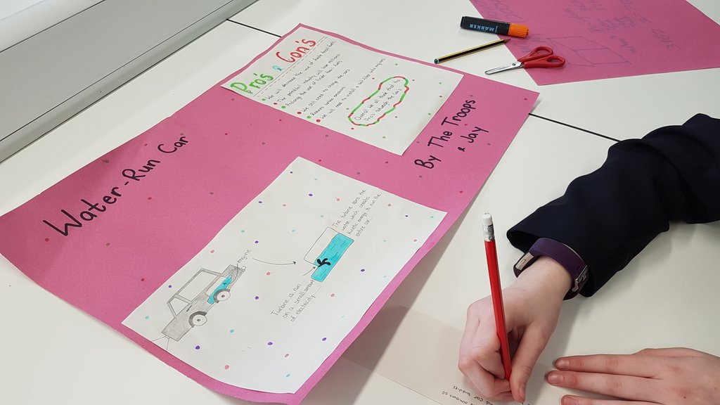 The S2s created some amazing solutions to aid the predicted future energy demands in their @Shell #brightideaschallenge @BraesHigh @BraesHighMaths #braescreativity #acticle12 #goal13