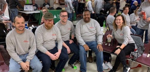 Members of our team in Davenport, Iowa recently gathered to support <a href="/JAHeartland/">JA of the Heartland</a>  at a local bowling event in the #quadcities. Thank you team!