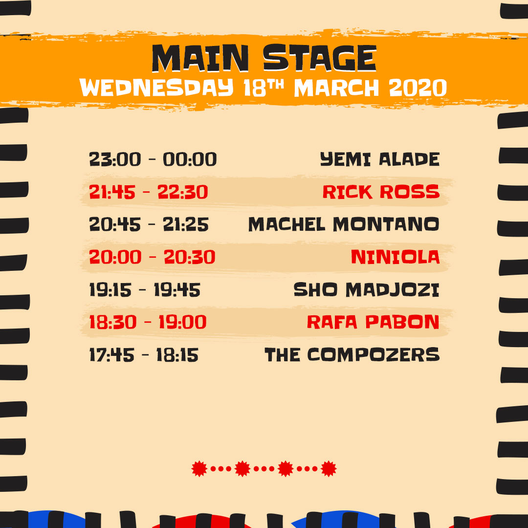 AfroNationPR's tweet photo. 🚨 What you’ve all been waiting for, SET TIMES ARE HERE 🥳🎉⠀
⠀
Every day is turnt but... which day are y’all most hyped for? 👀⬇ https://t.co/4SLKgn63Y3