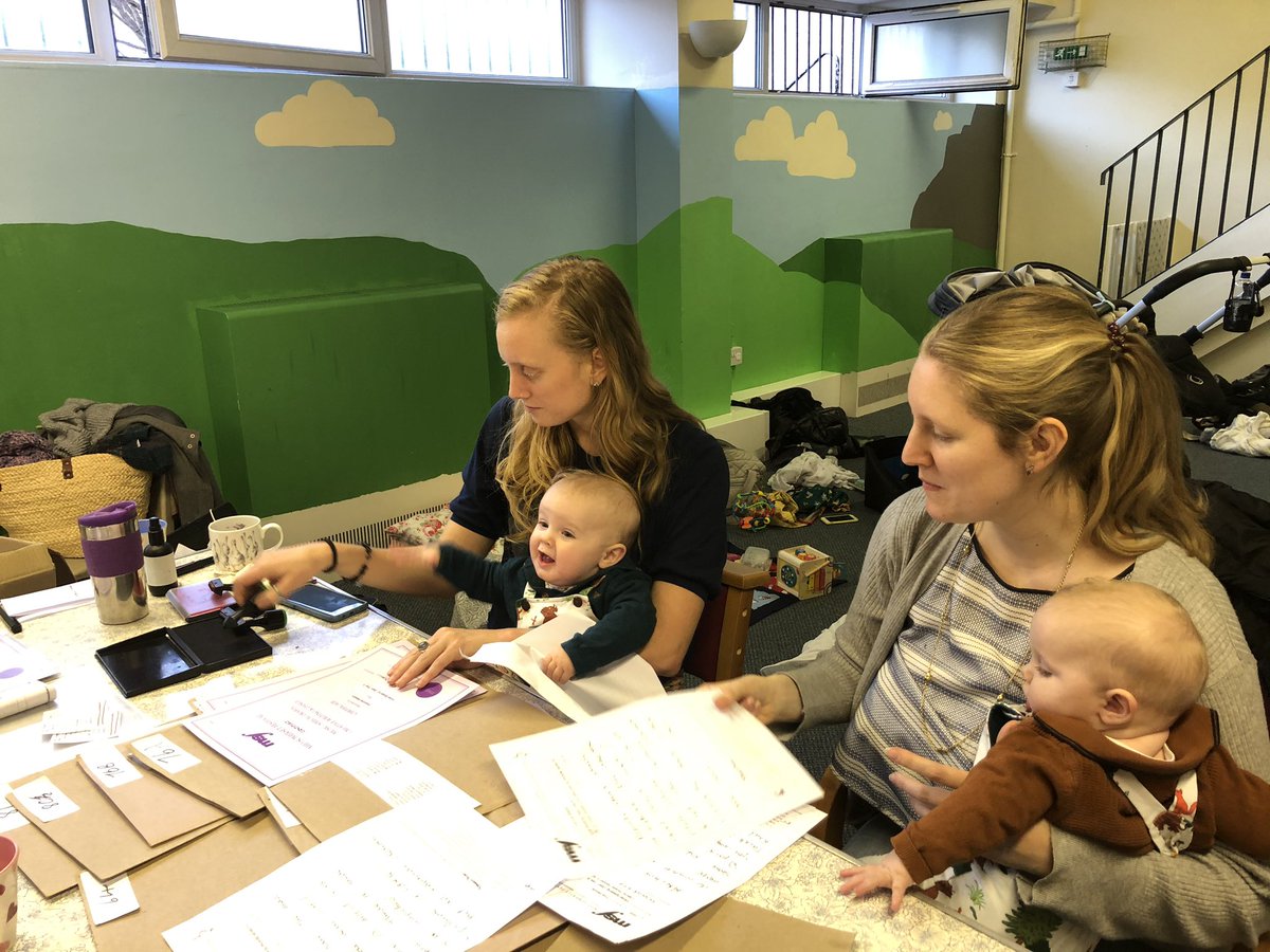 Many hands make light work - even little ones! Sorting out competitors’ marksheets and  certificates at The Citadel #MidSF2020