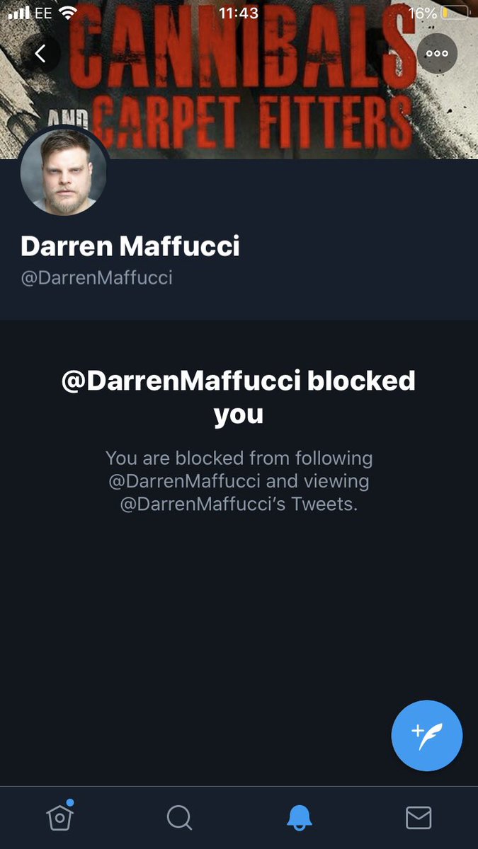 AndyCol07676062's tweet photo. When your stalker throws a tantrum... but then calms down, changes his tampon and unblocks you 🤣 #NotMyFaultYouCantAct https://t.co/uUpjLB8BnF