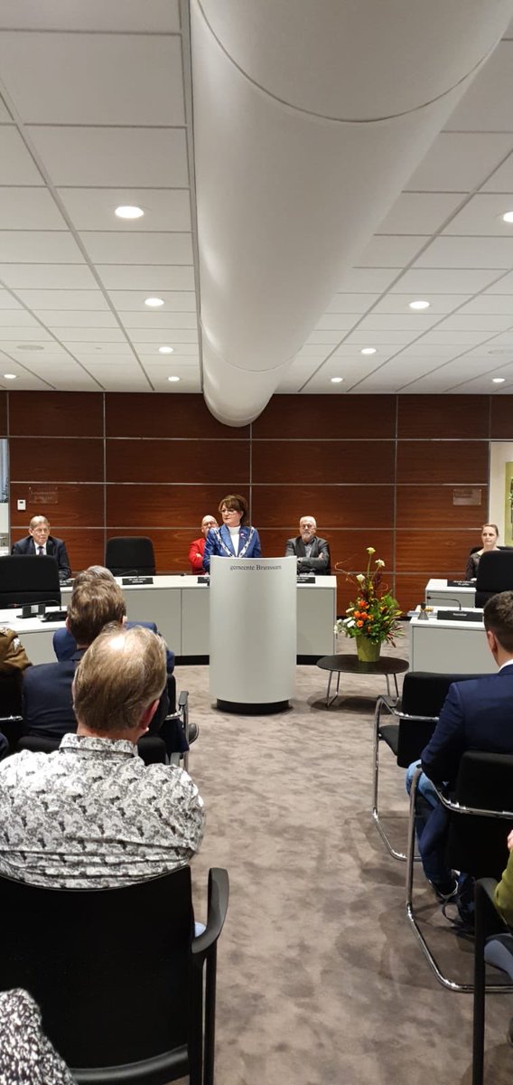 Gem_Brunssum's tweet image. Vanavond werd Wilma van der Rijt geïnstalleerd als nieuwe burgemeester van Brunssum. Wij wensen haar veel succes in onze mooie gemeente.
