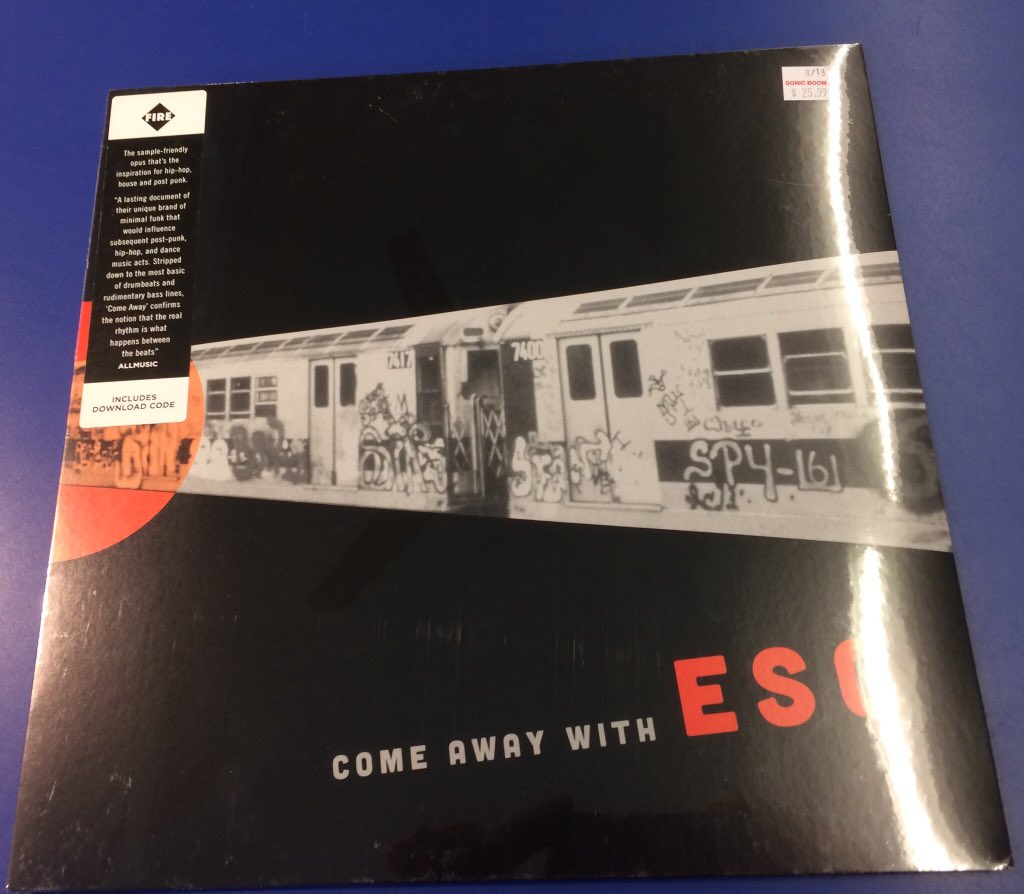 SonicBoomSpins's tweet photo. ESG – Come Away With ESG #NowPlaying @firerecordings @ESGTheBand #PostPunkFunk https://t.co/t5jMdn95BS